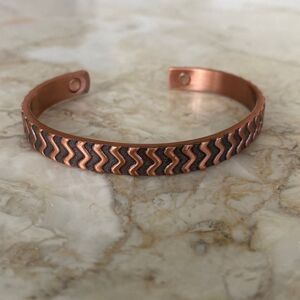 Copper Cuff Bracelet Unisex 